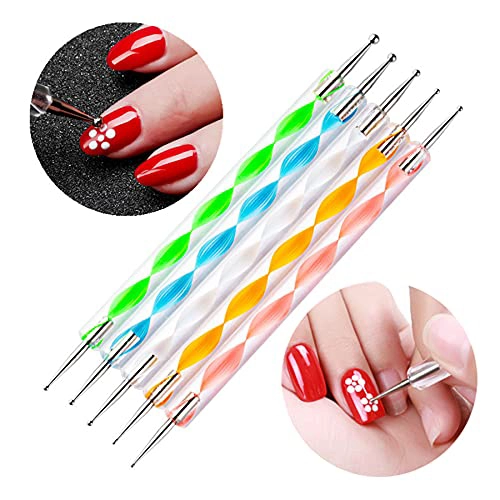 Colourful Wave Handle Dotting Tool Set